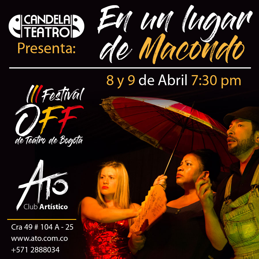 festival off teatro un lugar macondo ato club abril 2020