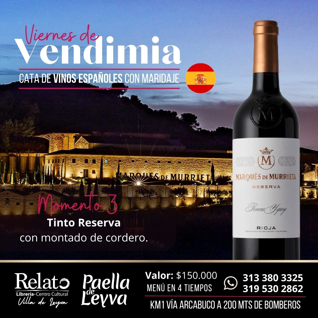 marquez vino villa de leyva tinto paella