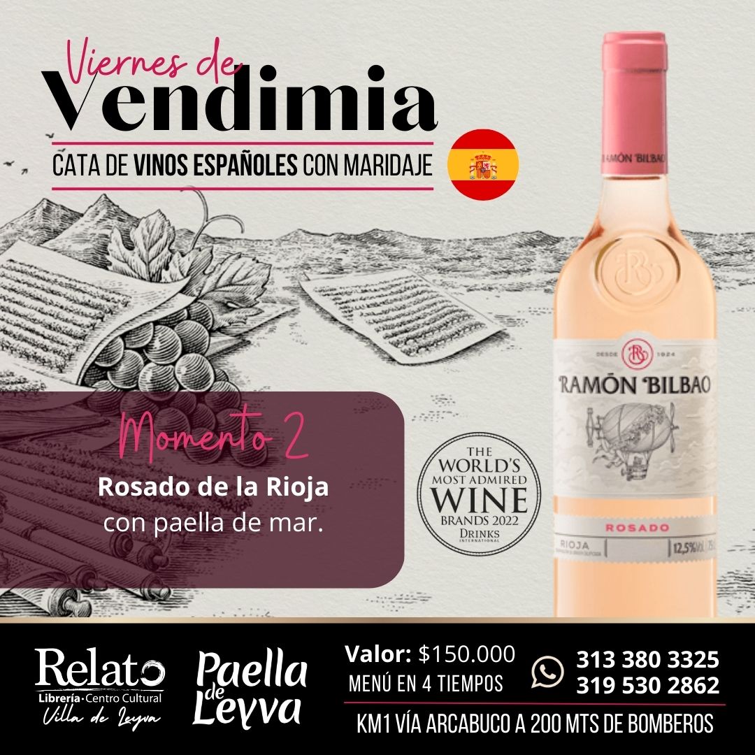 vino rosado vinos paella villa de leyva