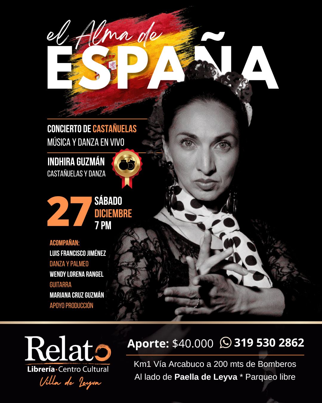 espana musica castanuelas relato paella