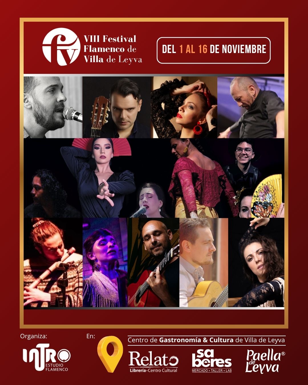 festival flamenco villa de leyva relato paella 2025