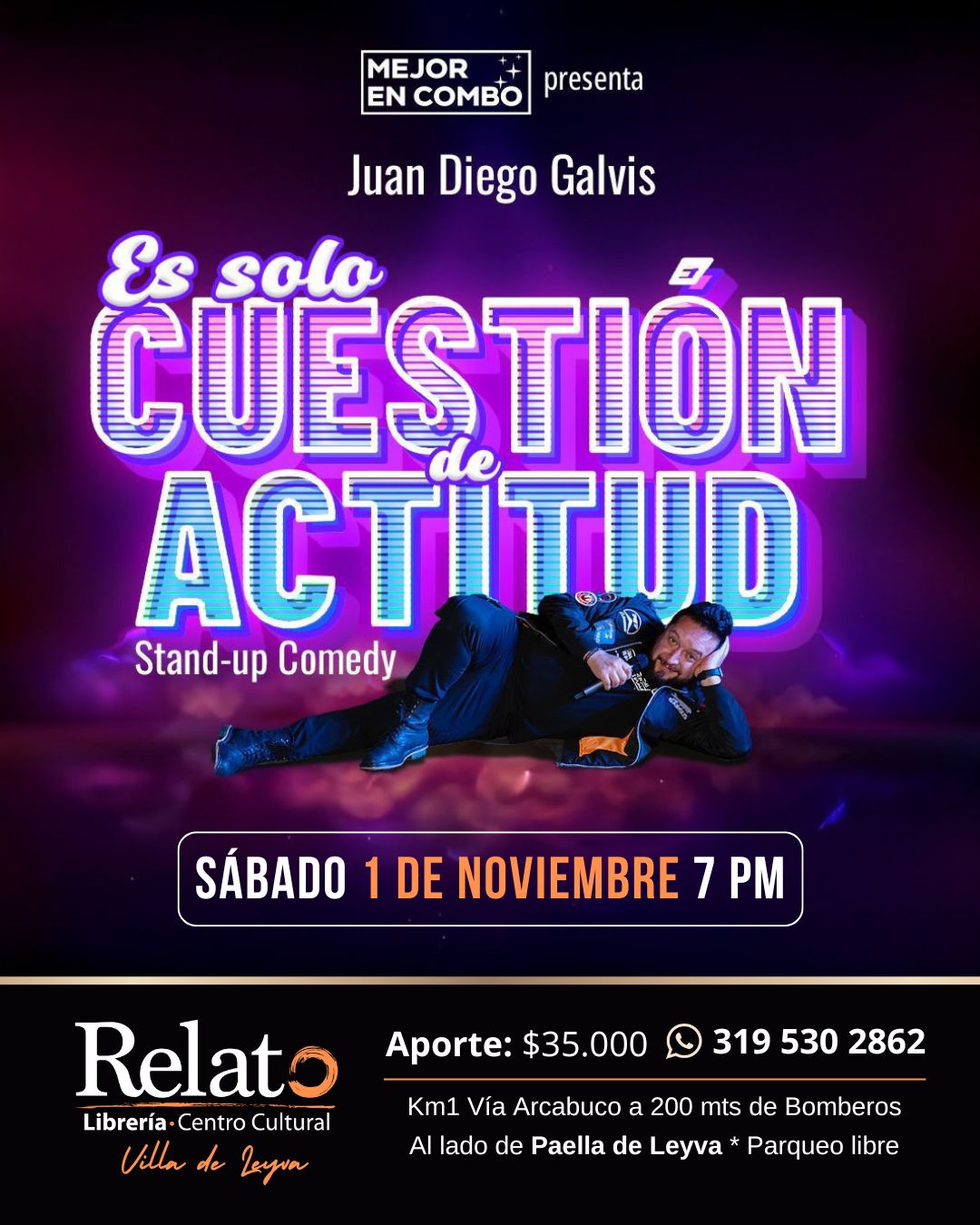 stand up comedy villa leyva relato juan diego