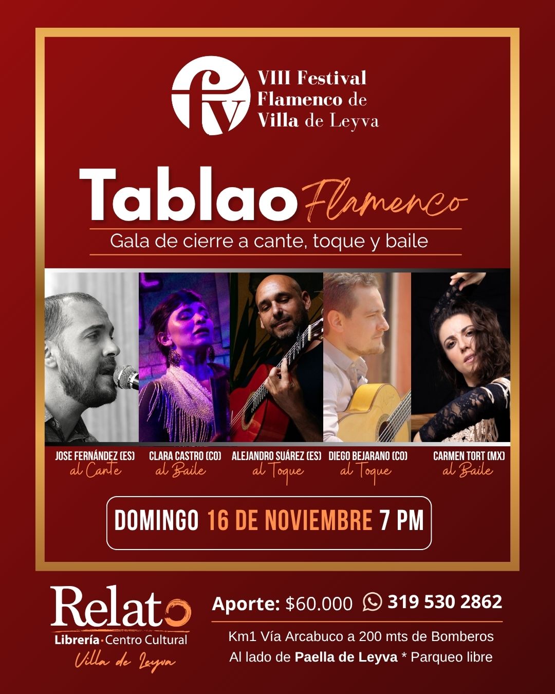 tablao cierre flamenco 25 villa leyva relato paella