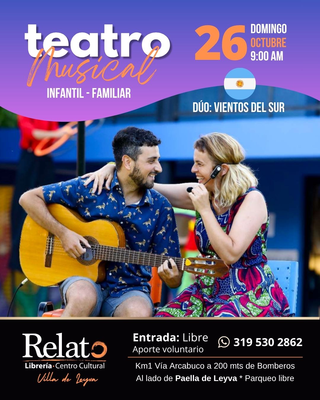 teatro muiscal infantil relato