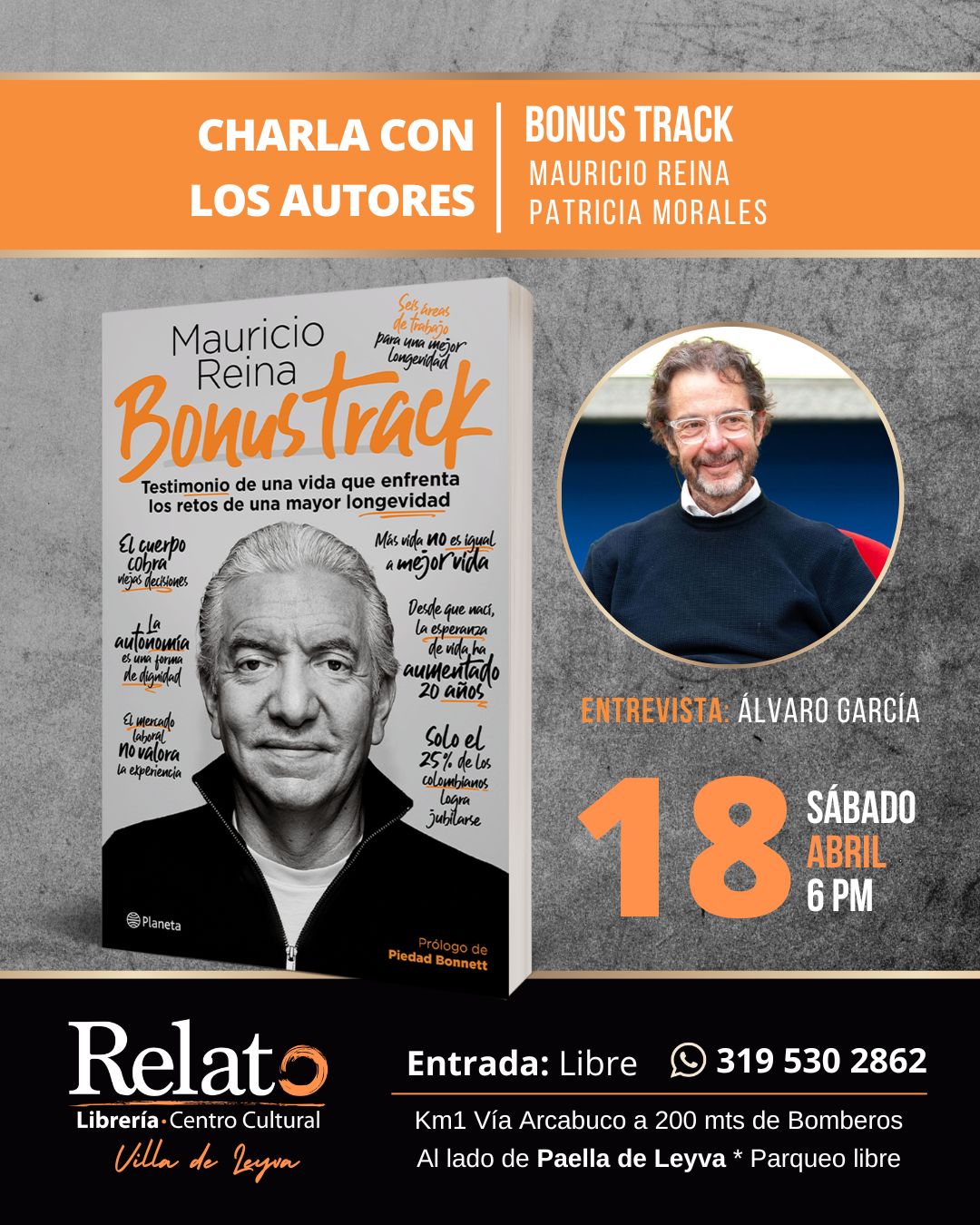 bonus track mauricio reina relato villa de leyva