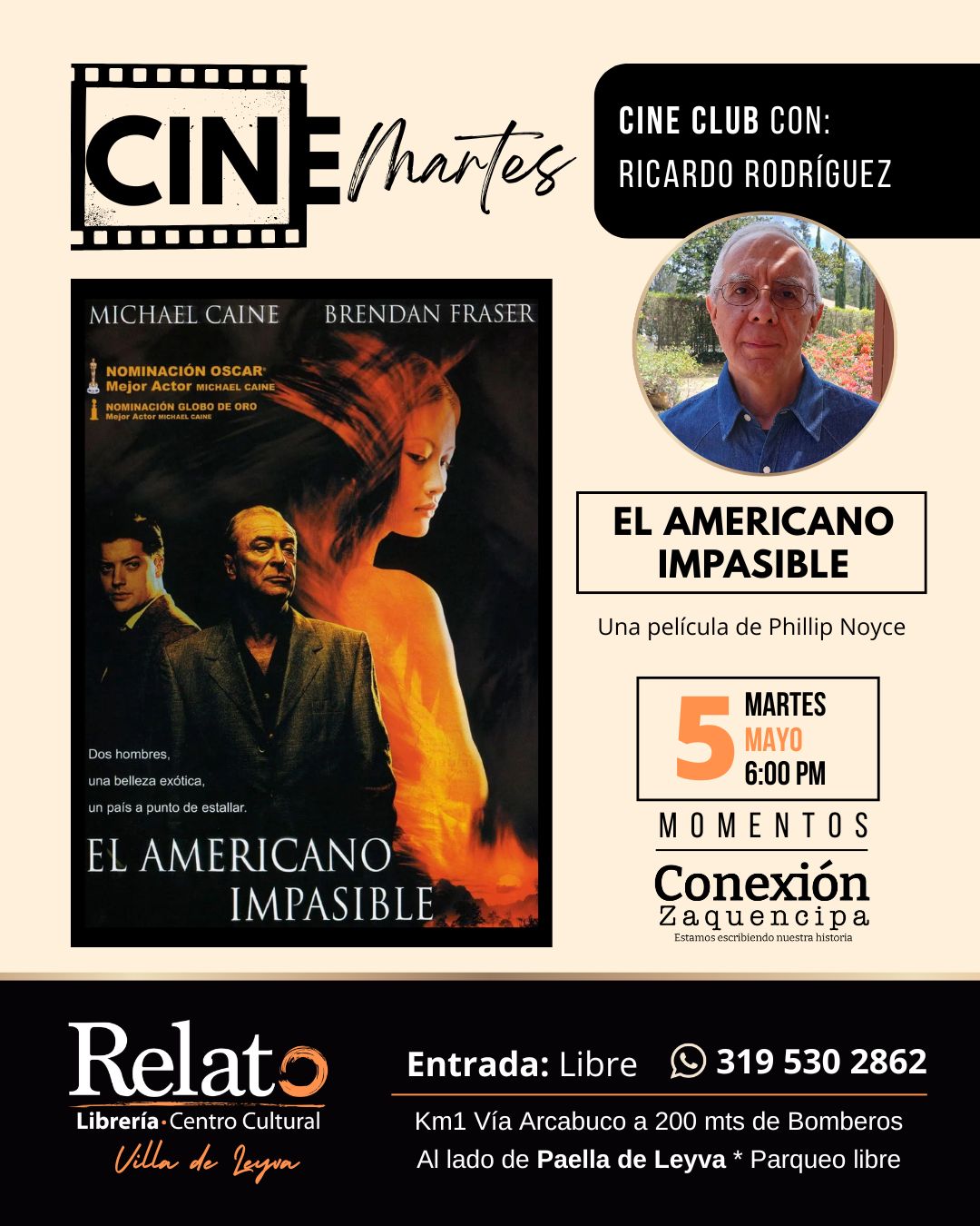 cinemartes americano impasible villa de leyva sine relato