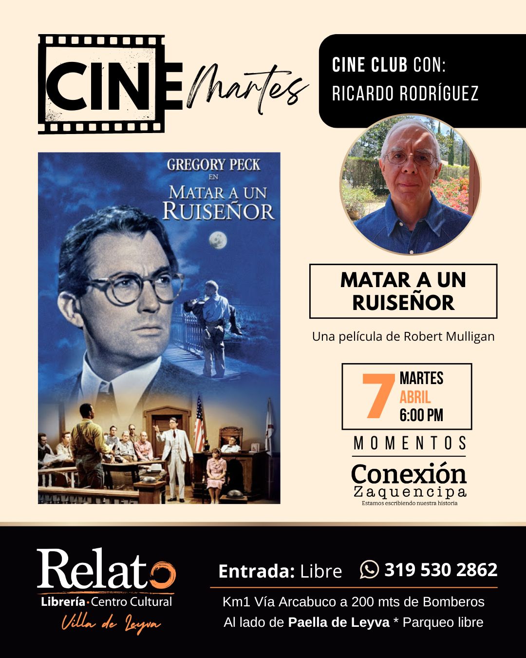 cinemartes matar ruisenor